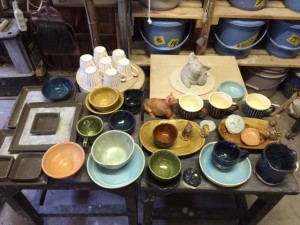 ４月上旬の作品が焼き上がりました。